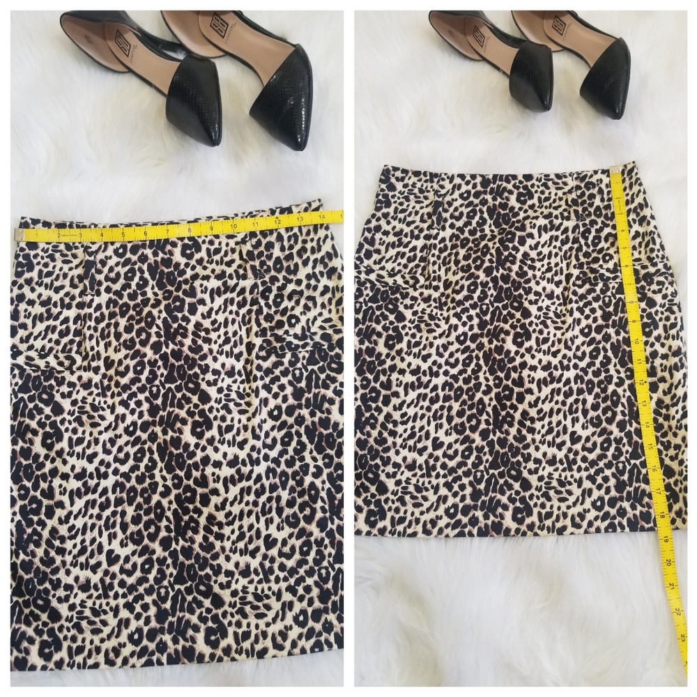 Animal Print mini skirt, twenty one. Size M - Picture 7 of 8